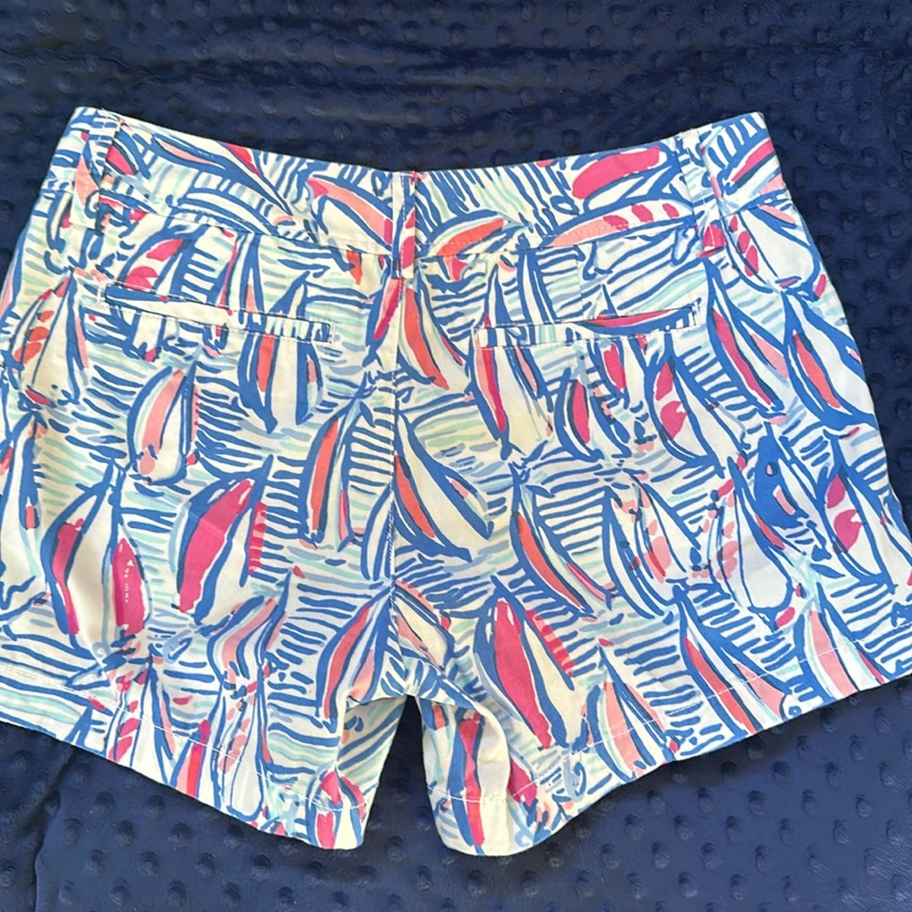 Lilly Pulitzer sail boat shorts
